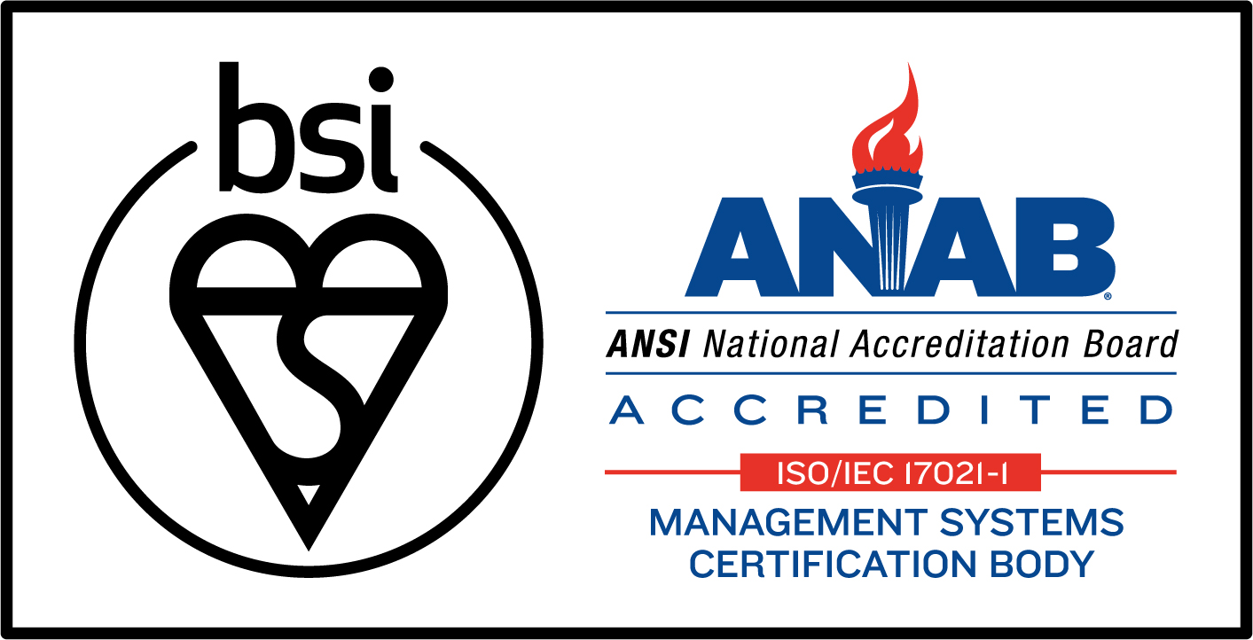 BSI ANAB ANSI National Accreditation Board ISO/IEC 17021-1